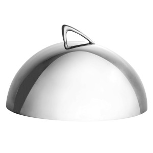 Dome cover, stainless steel