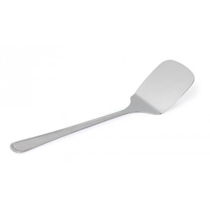 13" Stainless Steel Solid Spatula / Turner w/ Mirror Finish