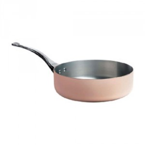 S Straight Copper Saute Pan