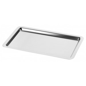 18.10 stainless steel tray GN1/1, standard finish