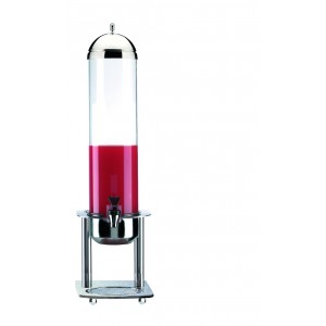 Refrigerated fruit juice dispenser.
Stainless steel structure and base. H
cm 78 - L cm 18x30 - Lt 5