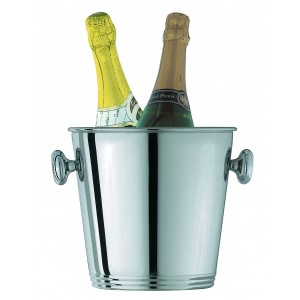 Champagne bucket for two bottles. Ø cm 24 - H cm 22 - cl 550