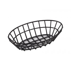 9.75" x 6.25" Oval Grid Basket, 2.25" Tall