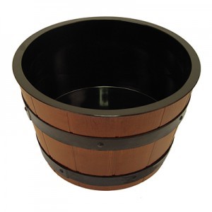 Barrel Bowl Set(Plain Melamine Liner) Insert 6.5L