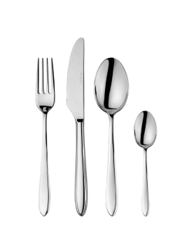 Guy Degrenne Norway Miroir Stainless Steel Cutlery set for 24 place settings
