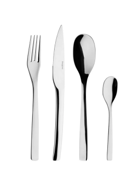 Guy Degrenne Guest Miroir Stainless Steel Cutlery set for 24 place settings