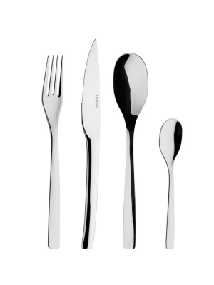 Guy Degrenne Guest Miroir Stainless Steel Cutlery set for 24 place settings