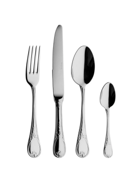 Guy Degrenne Marquise Miroir Stainless Steel Cutlery set for 24 place settings