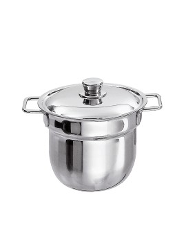 Spring Soup tureen - Stainless steel, with lid, to use with the adaptor lid for soup tureens only.