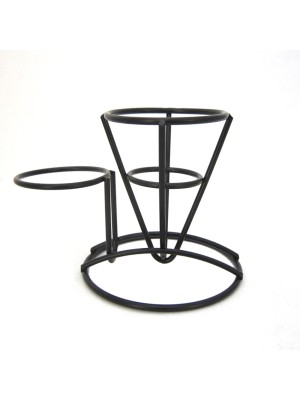 Fry Cone w/ 1 Holder, 3.25" dia., 5" Talll (Fits 4-84100, 4-84111, 4-84105, ER-020, ER-025, ER-402, S-620, RM-387, F-625, RM-203, S-617) Fry Cone w/ 1 Holder, 3.25" dia., 5" Talll (Fits 4-84100, 4-84111, 4-84105, ER-020, ER-025, ER-402, S-620, RM-387, F-625, RM-203, S-617)