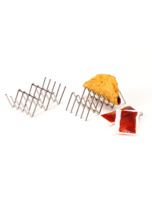 4" x 2" Holder for 2 or 3 Tacos, 1.25" Tall