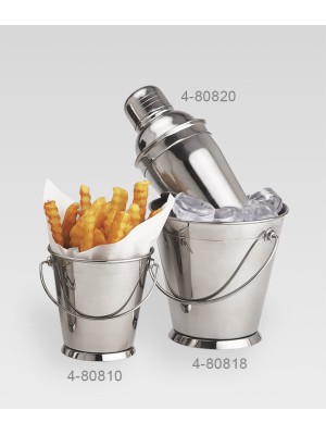 4.5" Round Serving Pail, 4.5" Tall