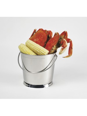 8" Round Serving Pail, 7" Tall