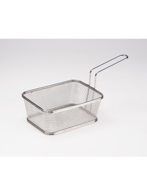 8" x 6" Party Size Serving Fry Basket, 5" Tall
