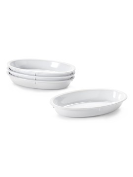 20 oz. (23.5 oz. Rim-Full), 9.5” x 6.25” Oval Bowl, 1.5" Deep