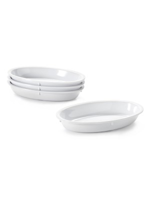 20 oz. (23.5 oz. Rim-Full), 9.5” x 6.25” Oval Bowl, 1.5" Deep