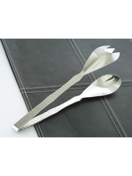 11" Stainless Steel Shark Tong w/ Pounded Finish