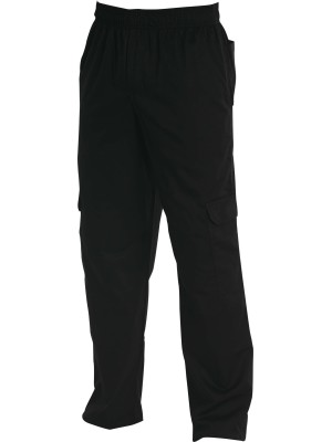 Chef Uniform Cargos Black
