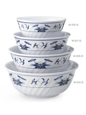1 qt. (1.1 qt. Rim-Full), 6.75" Fluted Bowl, 2.75" Deep 1 qt. (1.1 qt. Rim-Full), 6.75" Fluted Bowl, 2.75" Deep