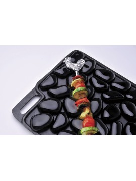 Black Ceramic Rocks