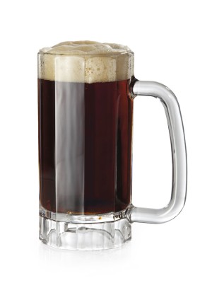 16 oz. (17.75 oz. Rim-Full), 3.25" (5" w/Handle) Beer Mug, 6.25" Tall