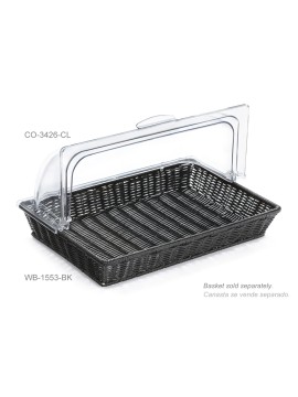 16.75" x 11.5" Rectangular Dome Cover for WB-1553, 6" Tall