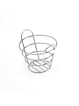 6.25" Round Bucket Basket, 4.25" Tall