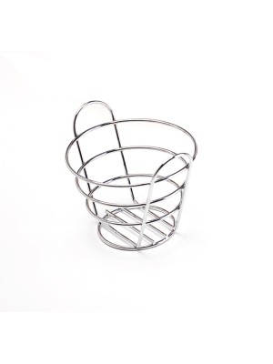 6.25" Round Bucket Basket, 4.25" Tall