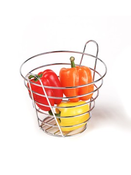9" Round Bucket Basket, 8.5" Tall