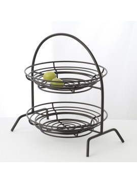 20.25" x 10" Black Round 1-Tier Riser, 6" tall (fits WB-720, CD-2200)