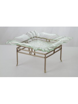 10" Square Riser w/ Satin Finish, 5.5" tall (fits GL-SQFCRN12)