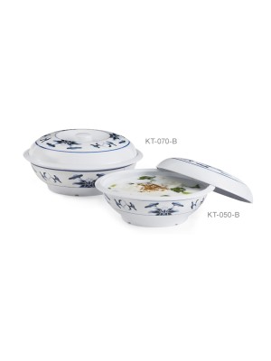 70 oz. (70 oz. Rim-Full), 10" Bowl w/Lid, 3" Deep