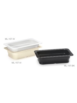 10.36" x 6.3" Fourth Size Insert Pan, 2.5" Deep