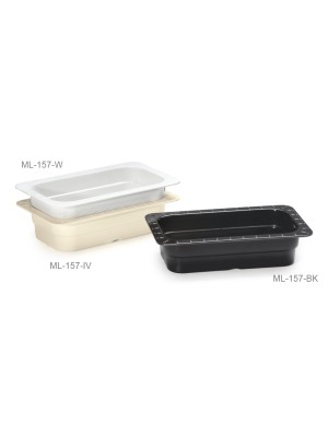 10.36" x 6.3" Fourth Size Insert Pan, 2.5" Deep