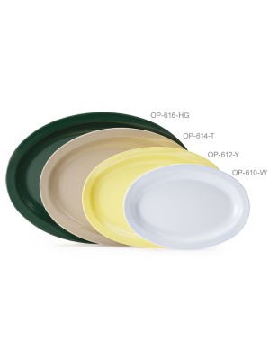 15.75" x 11" Oval Platter