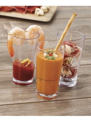 5 oz. (5.4 oz. rim-full), 2.25" Stackable Taster Glass, 4.2" tall