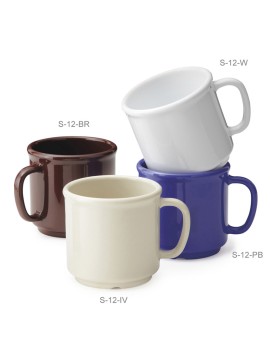 12 oz. (12 oz. Rim-Full), 3.5" Mug, 3.25" Deep