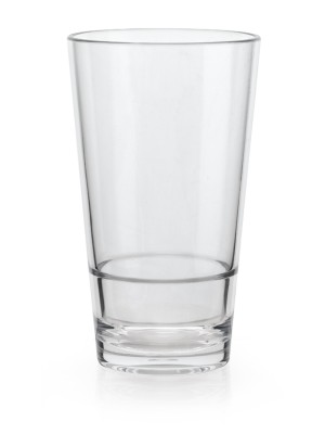 14 oz. (14.8 oz. Rim-Full), 3.2" Stackable Glass, 5.5" Tall