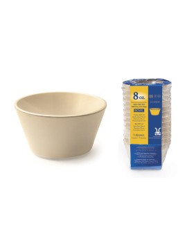 8 oz. (8.6 oz. Rim-Full), 4" Bowl, 2.25" Deep. Special Packaging