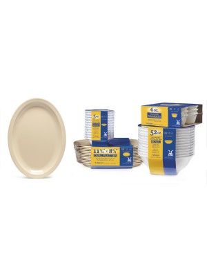 13.25" x 9.75" Oval Platter. Special Packaging