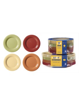 9" Wide Rim Plate. Special Packaging