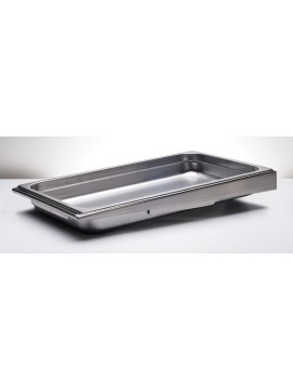 21.125" x 12.875" Angled Steam Pan Stand for Full-Size Steam Tables