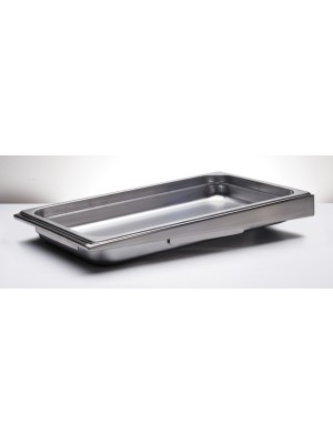 21.125" x 12.875" Angled Steam Pan Stand for Full-Size Steam Tables