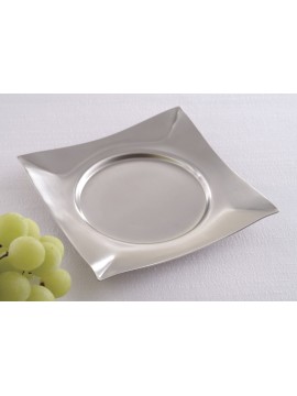 5" Stainless Steel Coaster, 3 1/4" Recess