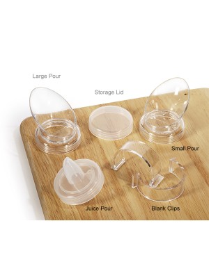 Storage Lid for Salad Dressing Bottle