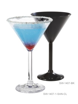 10 oz. (10.5 oz. Rim-Full), 4.63" Martini, 7.5" Tall