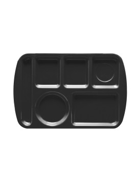 14.75" x 9.5" L-Hand, 6-Compartment Tray