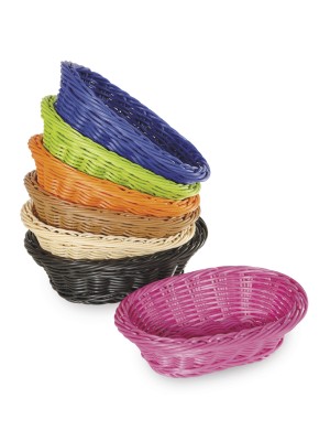 9" x 6.75" Oval Basket, 2.5" Deep