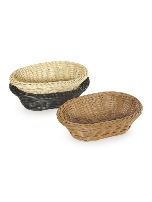 9.25" x 6.75" Oval Basket, 3.25" Deep