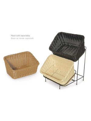 9.25" x 13" Rectangular Cascading Basket, 4" In Front, 7" Back Deep